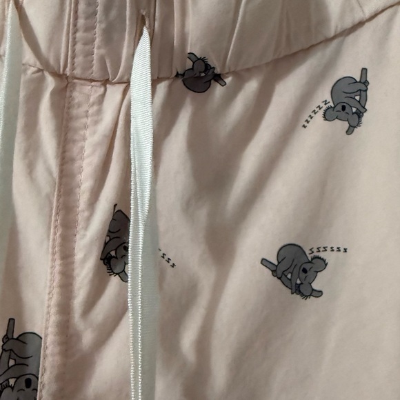 J. Crew Collectors Soft Pink Sleepy Koala Cotton PJ Sleep Shorts Small‎ - Picture 2 of 5